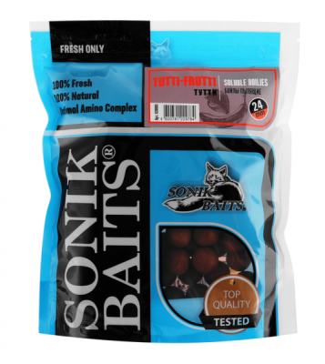 Бойлы Greenfishing  пылящие, 24мм, 750гр, Tutti-Frutti (Тутти-Фрутти) Бойлы Greenfishing  пылящие, 24мм, 750гр, Tutti-Frutti (Тутти-Фрутти)