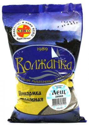Прикормка зимняя Волжанка 1кг Прикормка зимняя Волжанка 1кг