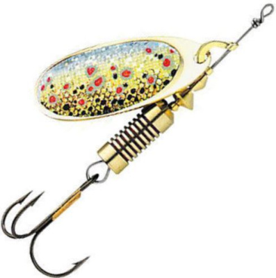 Блесна Dam FZ Nature 3D Spinner Brown Trout №4 10г¶