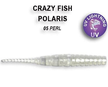 Приманка силиконовая Crazy Fish Polaris 1.8" 4,5см  (5-45-5-5)