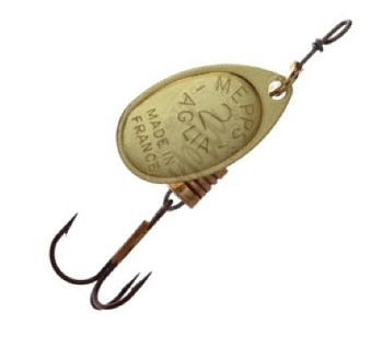 Блесна Mepps Aglia (№2, Gold, 4,5 г)