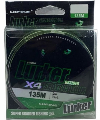 Плетеный шнур Mifine LureKer X4 135м 