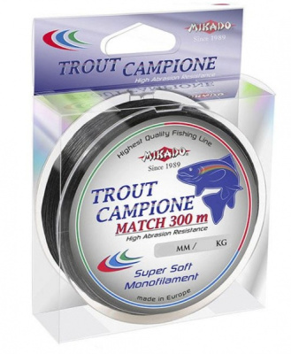 Леска Mikado Trout Campione Match 300м Леска Mikado Trout Campione Match 300м
