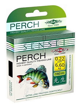 Леска Mikado Sensei Perch 150м (0.22mm)