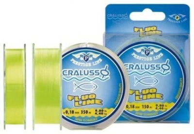 Леска Cralusso FLUO-yellow Prestige 150m