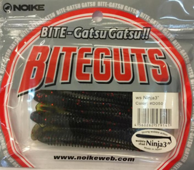 Приманка силиконовая Biteguts Ninja 3