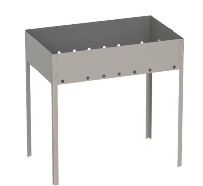 Мангал Helios Light сборный 500*300*500мм сталь 0,7мм Мангал Helios Light сборный 500*300*500мм сталь 0,7мм