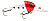 Воблер Spro PC Mr.T DD 9,5cm - 17gr, Red Head, 4399-082