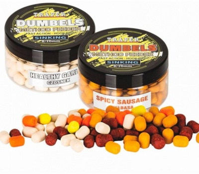 Бойлы Traper Duoco Sinking Method Feeder Halibut/Krab тонущие 8-10мм 50г