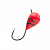 Мормышка вольфрамовая Lumicom Капля отверствие (литая-обмазка), d 6,0мм (10шт)¶