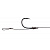 Крючок + поводок SPRO Strat Barbless Snag Rig №8 2PCS/5SU