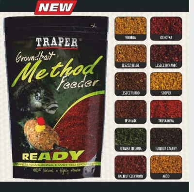 Прикормка Traper Method Feeder Ready Fish Mix 750г