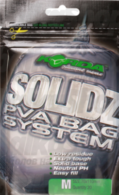Пакет Korda Solidz Bags M 70*110мм