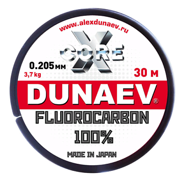 Леска Dunaev Fluorocarbon (0.205мм 30м)