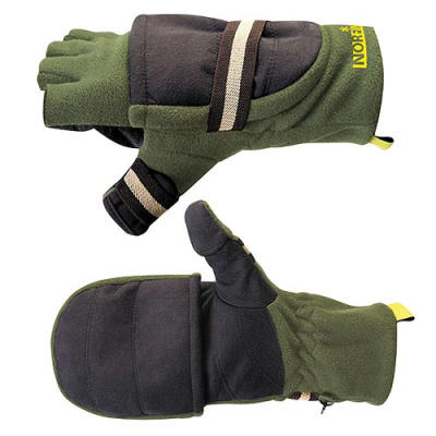 Перчатки - варежки Norfin Nord ветрозащитные отстегивающиеся XL