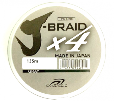 Плетеный шнур Columbia J-Braid X4 135м