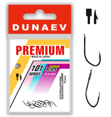 Крючок одинарный Dunaev Premium 101¶ Крючок одинарный Dunaev Premium 101¶
