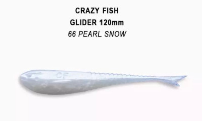 Приманка силиконовая Crazy Fish Glider Floating 5'', 12 см