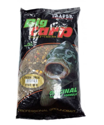 Прикормка Traper Big Carp, 1kg, Fish Mix