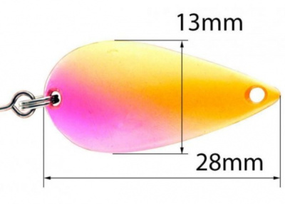 Блесна Bigulov Twist литье латунь 2,7г Блесна Bigulov Twist литье латунь 2,7г