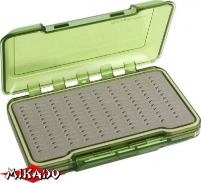 Коробка Mikado 15,8 х 9,8 х 4см для нахлыстовых мушек Коробка Mikado 15,8 х 9,8 х 4см для нахлыстовых мушек