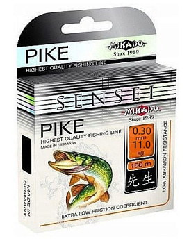 Леска Mikado Sensei Pike 150м (0.30mm)