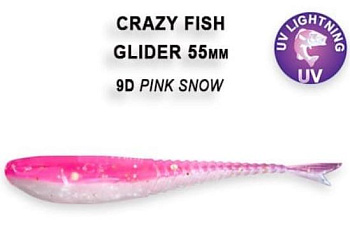Приманка силиконовая Crazy Fish Glider 2.2'' 5,5см  (35-55-9d-6)
