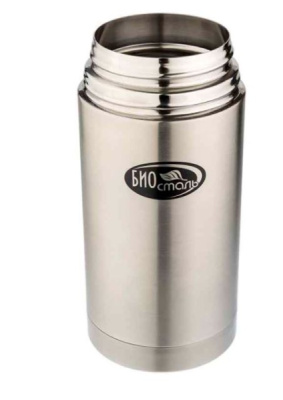 Термос Biostal 1,0л c широким горлом суповой в чехле (4)