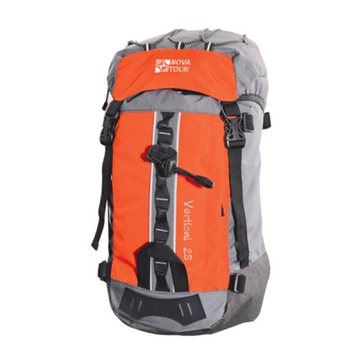 Рюкзак "Вертикаль 25" серый/терракотовый N