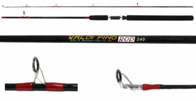 Спиннинг штекерный Valdi Fino, 1.80m, 10-30g (стекло)