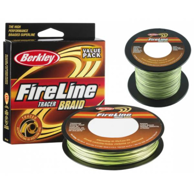 Плетеный шнур BERKLEY FireLine Tracer (Yellow/Black), 1800m Плетеный шнур BERKLEY FireLine Tracer (Yellow/Black), 1800m