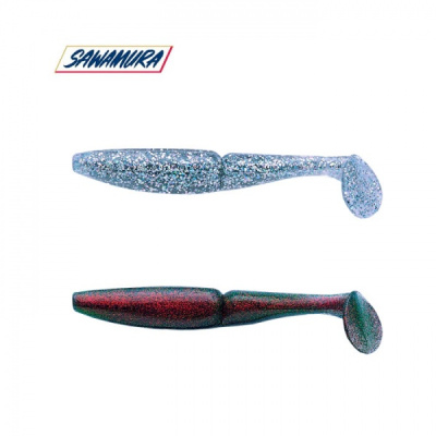 Приманка силиконовая SAWAMURA Ridge 4'', 101mm