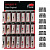 Стенд блесен DAM FZ Spoons Display, 105pcs., (5000000)