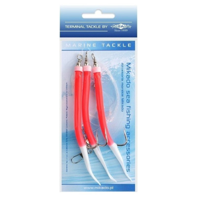 Подвеска морская Mikado GUMMI MAKK RIG 4x2/0 (LM-A200) 