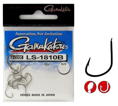 Крючки Gamakatsu LS-1810B, N/L, №12, Brown, (16шт) Крючки Gamakatsu LS-1810B, N/L, №12, Brown, (16шт)