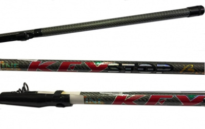 Удилище болонское Luxor, Key Stop, 4.00m, 10-30g (уголь) Удилище болонское Luxor, Key Stop, 4.00m, 10-30g (уголь)