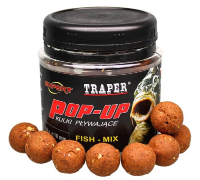 Бойлы Traper Expert, 18mm, 50g, Fish Mix 