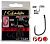 Крючки Gamakatsu G-Carp Specialist R, №10, (10шт)