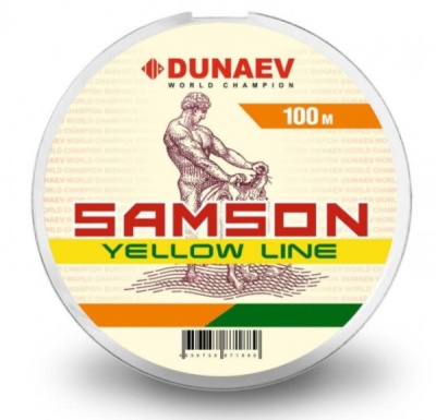 Леска Dunaev Samson Yellow 100м