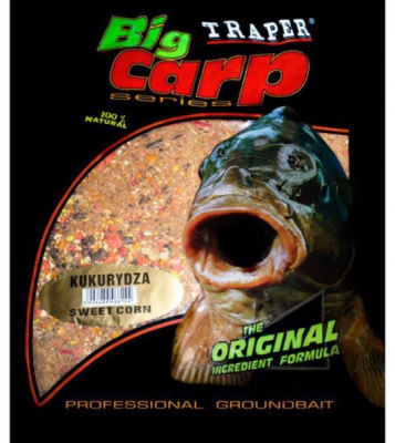 Прикормка Traper Big Carp Kukurydza 2,5кг