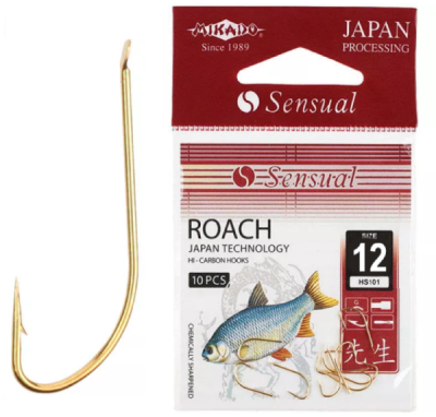 Крючок одинарный Mikado Sensual Roach G №12