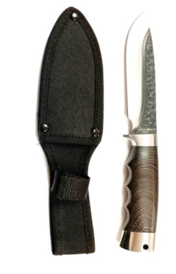 Нож нескладной Охотник большой сталь в чехле