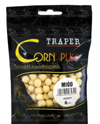 Приманка Traper Kukurydza Puff Miód 8мм 20г¶