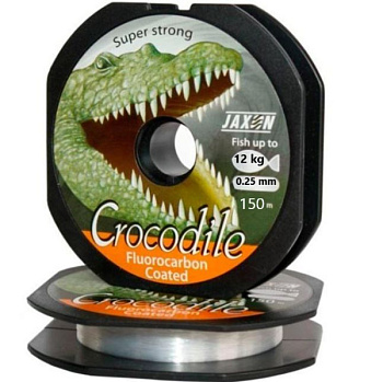 Леска Jaxon Crocodile Coated с флюорокарбоновым покрытием 150м (0.25mm)