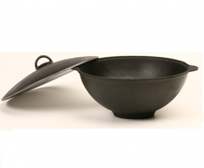 Казан чугунный с алюминевой крышкой 8л Казан чугунный с алюминевой крышкой 8л