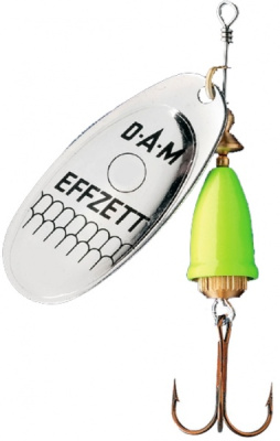 Блесна DAM FZ Executor Spinner, Silver Lemon, №5, 11g, (5127-411)