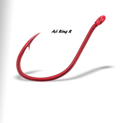 Крючки Gurza Aji Ring R, №6 (7шт) Крючки Gurza Aji Ring R, №6 (7шт)