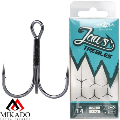 Тройник Mikado Jaws №4 (5шт) Тройник Mikado Jaws №4 (5шт)