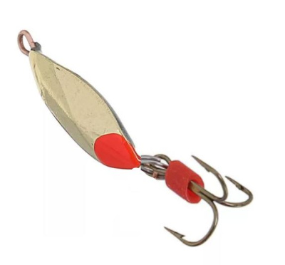 Блесна Пирс зимняя Ладья с подвесным тройником 1г Блесна Пирс зимняя Ладья с подвесным тройником 1г