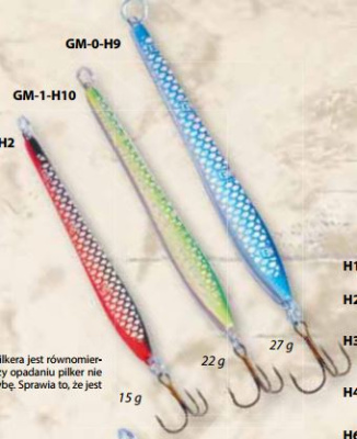 Блесна колеблющаяся Spinnex Gamvik 27г